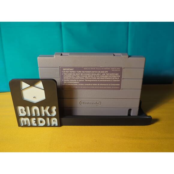 Super Buster Bros. (Super Nintendo SNES, 1992) Authentic Cart Only Tested Works - Picture 2 of 5